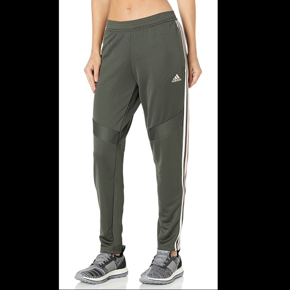 Adidas Tiro 19 Training Pants Army Green/Pink
